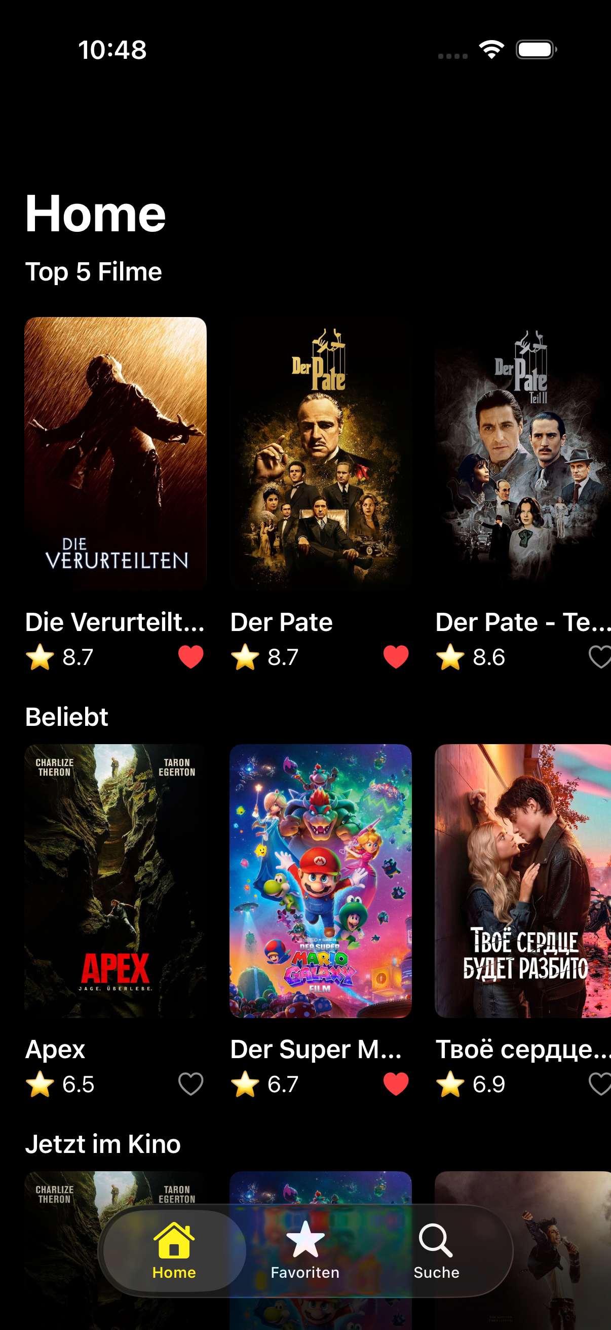 iOS Movie App